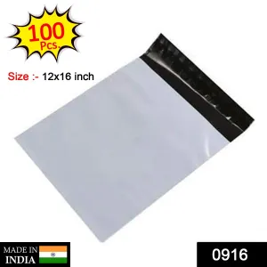 0916 Tamper Proof Courier Bags (12X16)  100Pcs