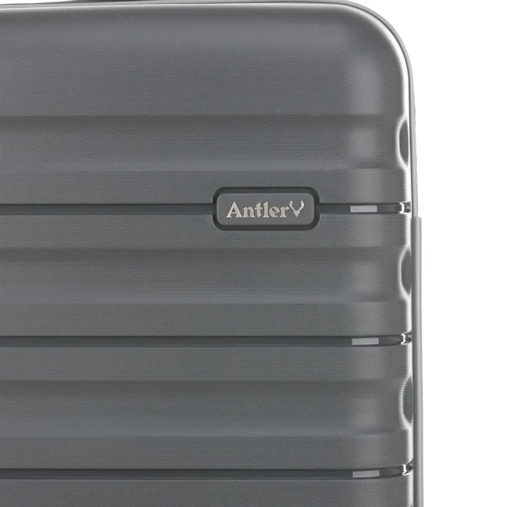 Antler Lincoln 68cm Medium Hardsided Luggage - Charcoal