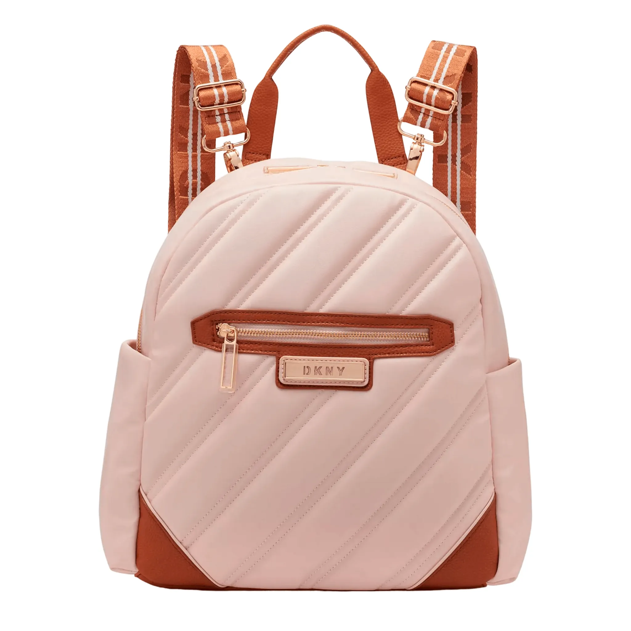 Backpack Dkny Bias 15" Carry-On, pale pink/brown