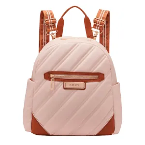 Backpack Dkny Bias 15" Carry-On, pale pink/brown