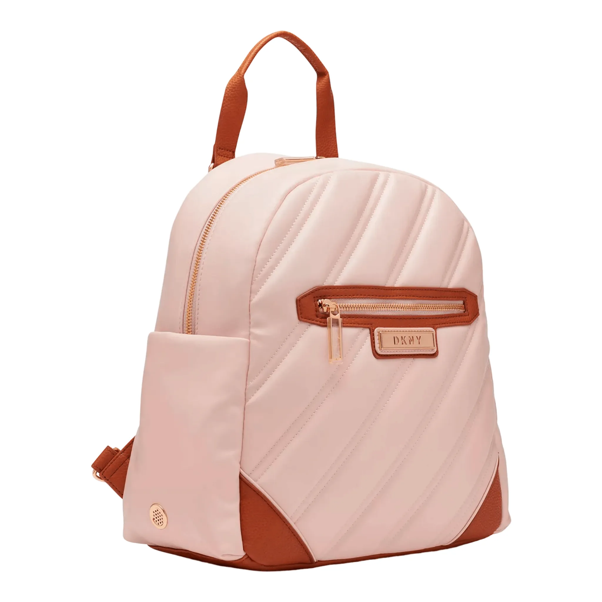 Backpack Dkny Bias 15" Carry-On, pale pink/brown