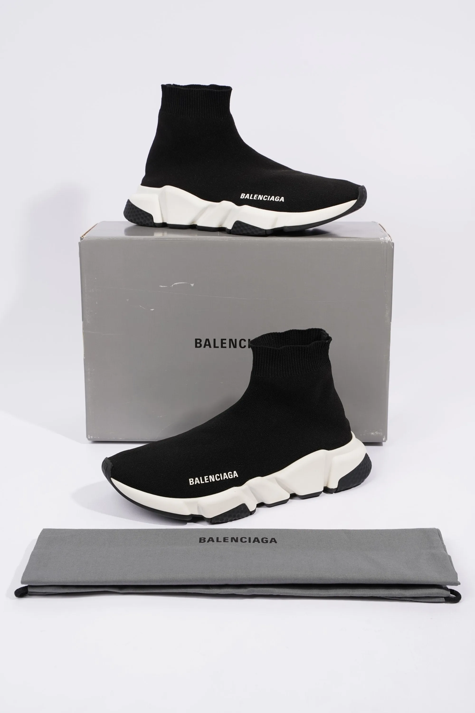 Balenciaga Womens Speed Black EU 39 / UK 6