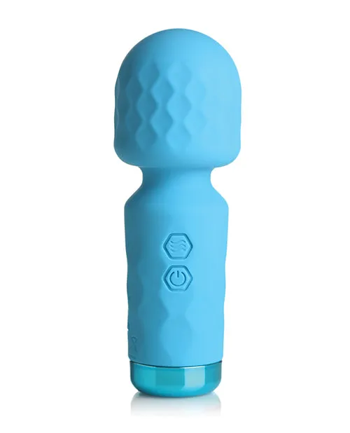 Bang! Mini Silicone Wand Vibrator - Blue