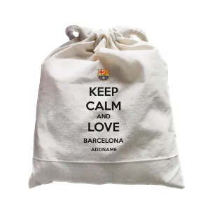 Barcelona Football Keep Calm And Love Series Addname Satchel