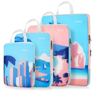 Beach Compression Packing Cubes