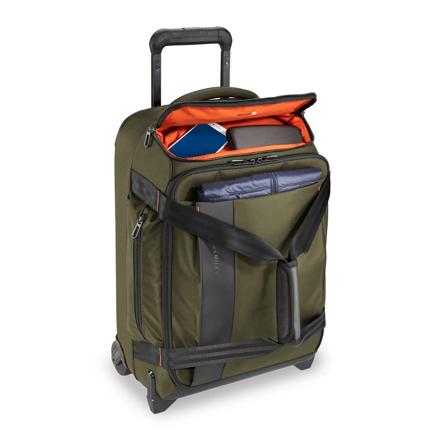 Briggs & Riley ZDX International Carry-on Upright Duffle Hunter