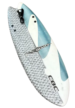 CBC California Board Sushi 5.8' Foam Surfboard - Local Pick Up