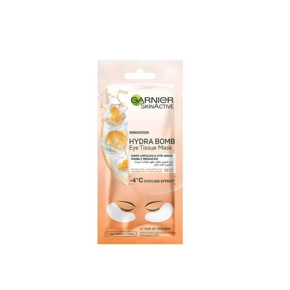Garnier Skinactive Orange Juice Eye Tissue Mask