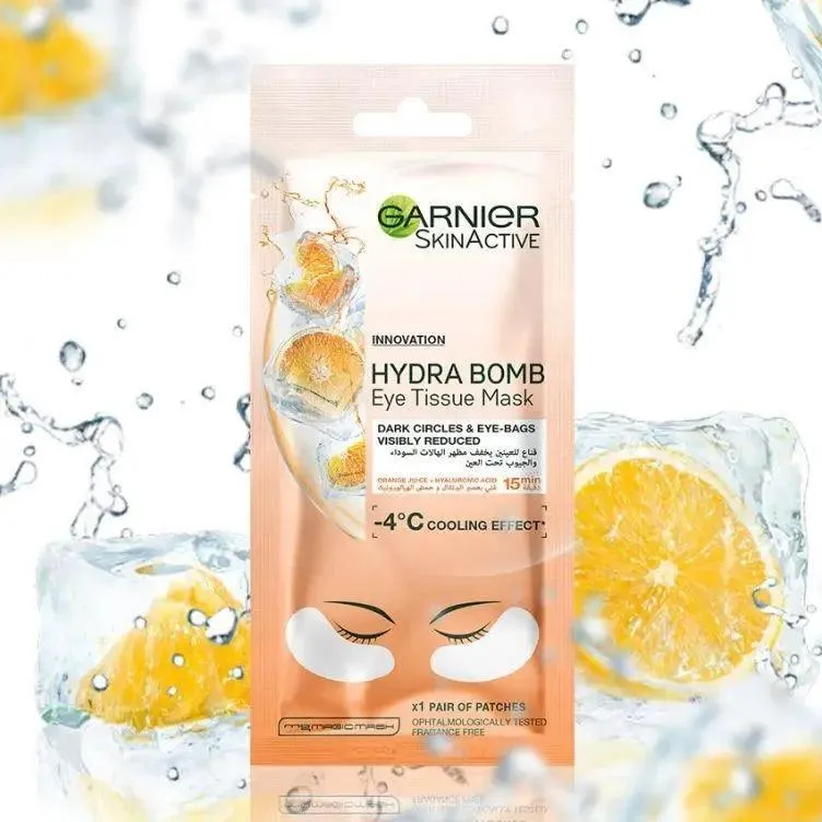 Garnier Skinactive Orange Juice Eye Tissue Mask