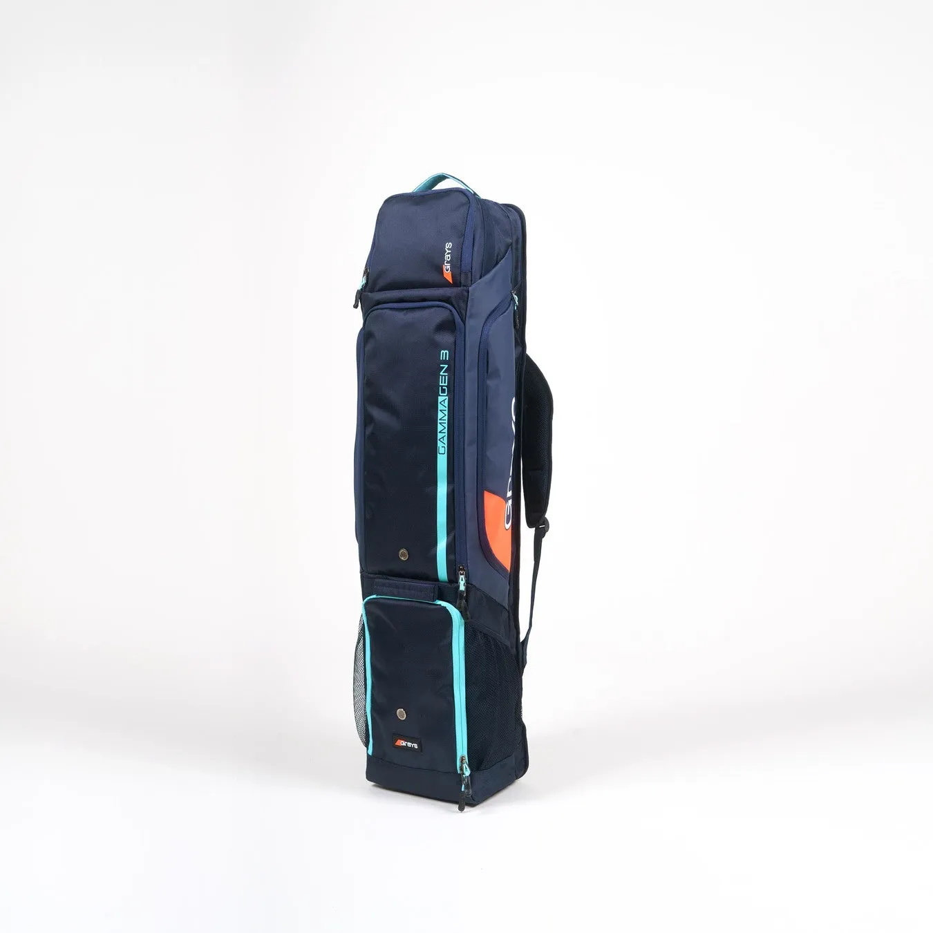 Grays Gamma Gen 3 Hockey Stick Bag Navy/Aqua