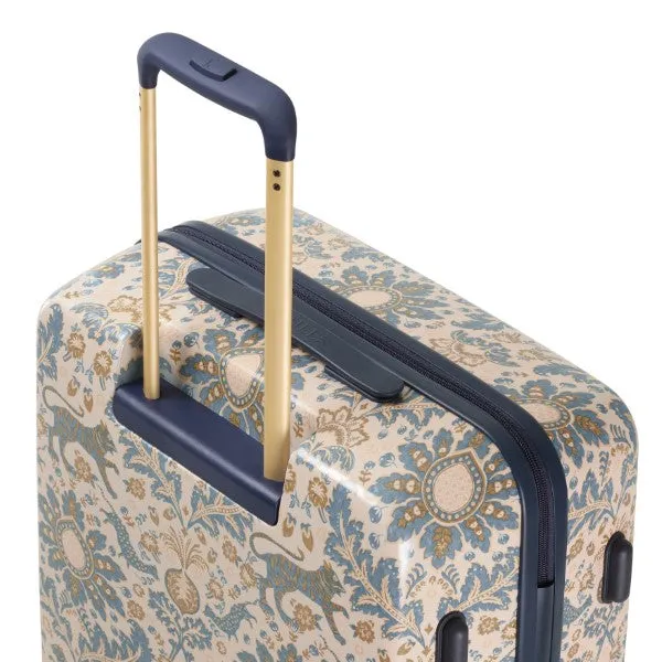 Joules Damask 66cm 4-Wheel Medium Suitcase