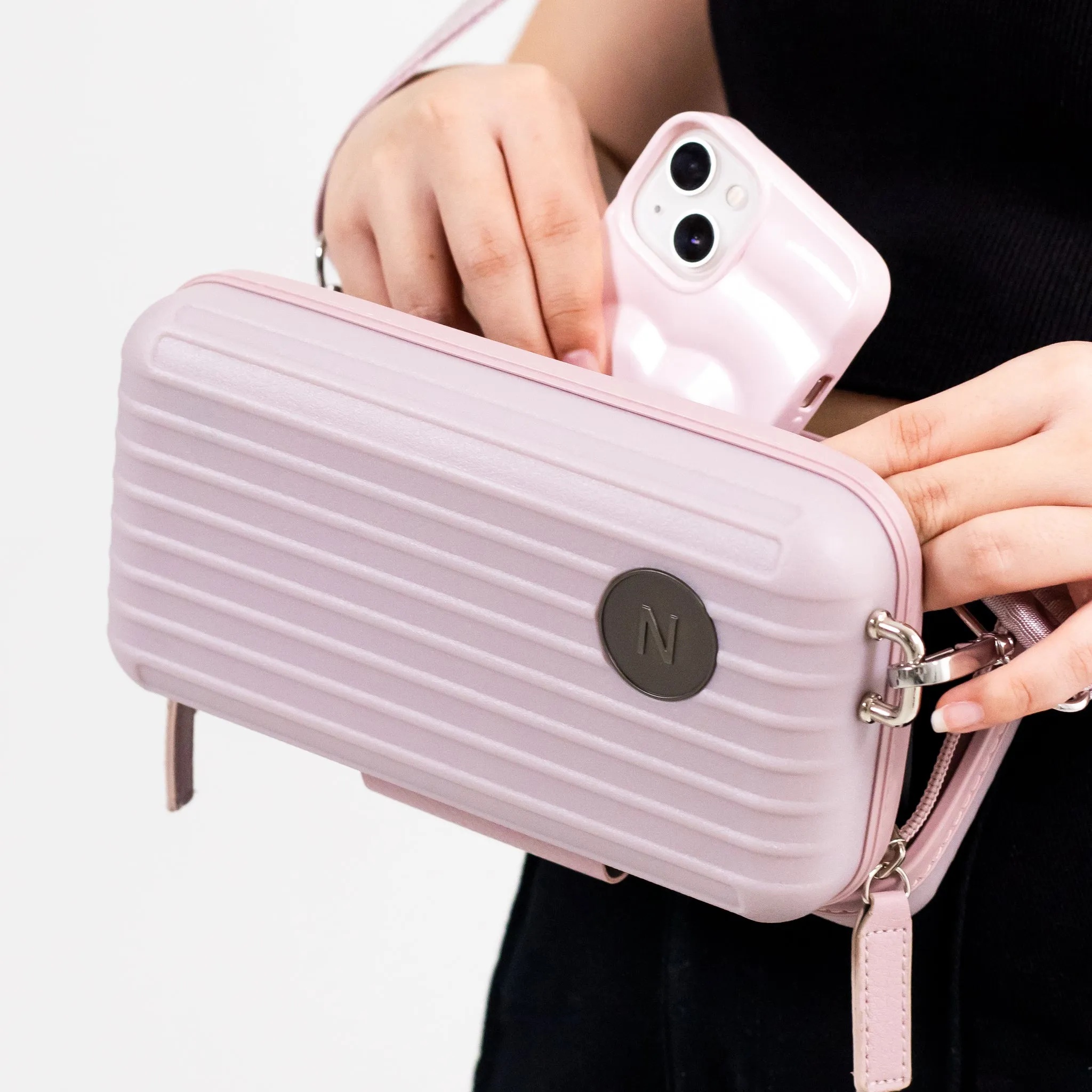 Lucca Pink Mini Travel Bag