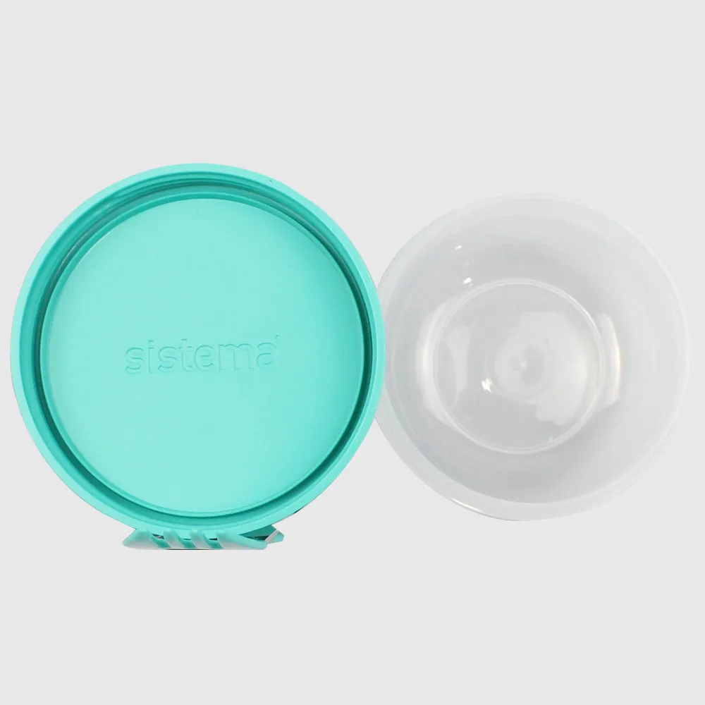 MINTY TEAL SISTEMA 515ML SNACK CAPSULEâ„¢ TO GOâ„¢ FOOD STORAGE