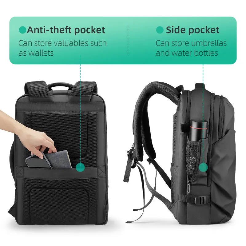 Mochila l: Versatile USB Water-Repellent Multifunctional Backpack for Modern Travels