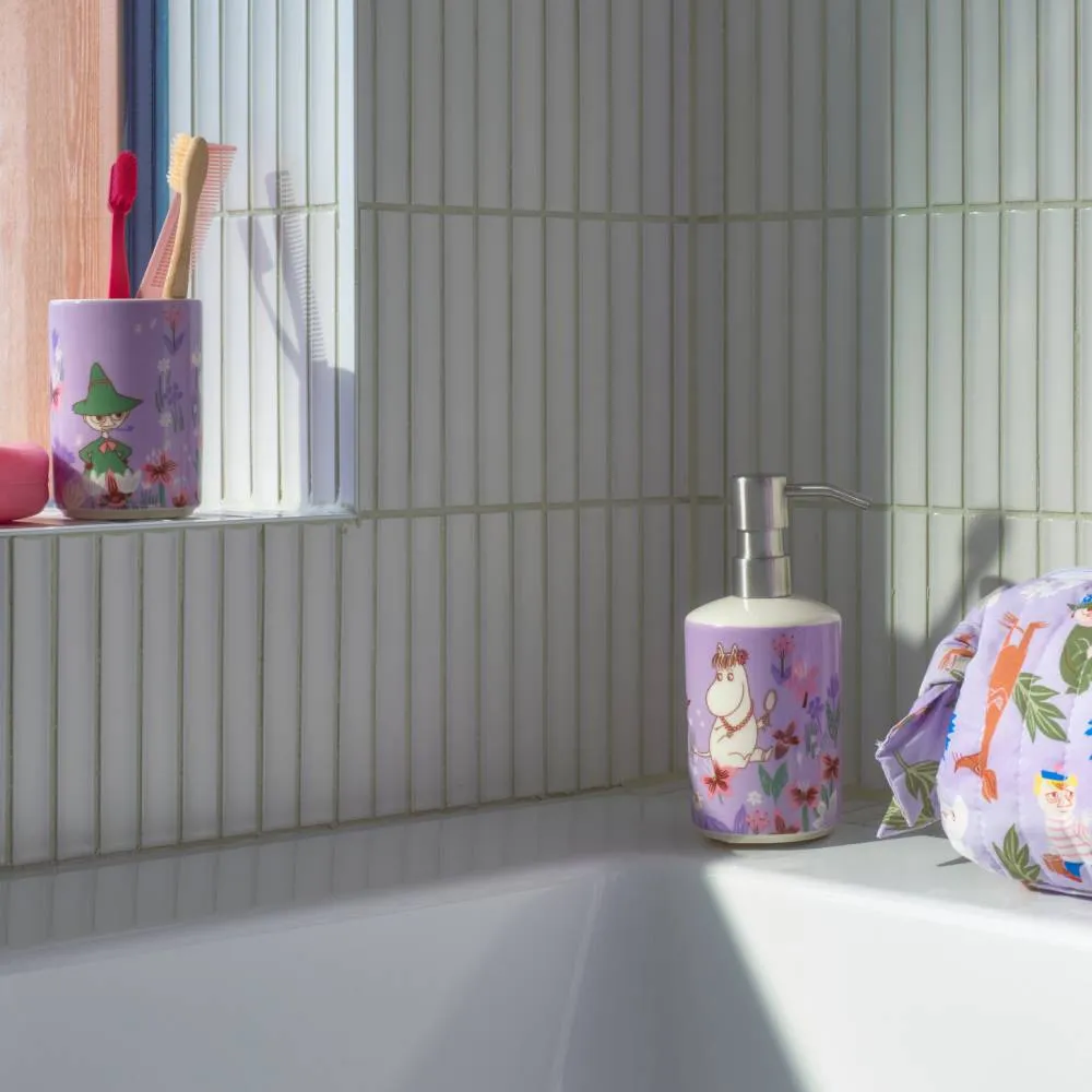 Moomin Flower Garden Toiletry Bag - Moomin Arabia
