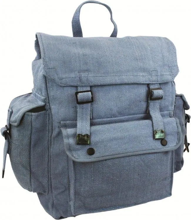 Pocketed Large Webbing Backpack