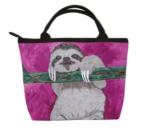 Sloth Kitten Purse- Leisurely Life