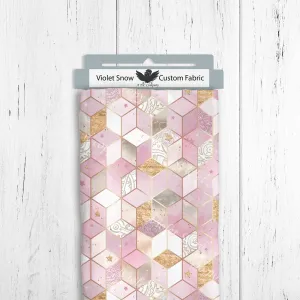 Steampunk Pink Cubes