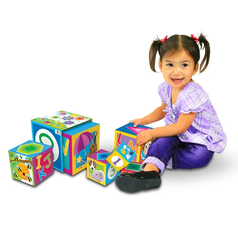 The Learning Journey Stacking Cubes