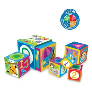 The Learning Journey Stacking Cubes