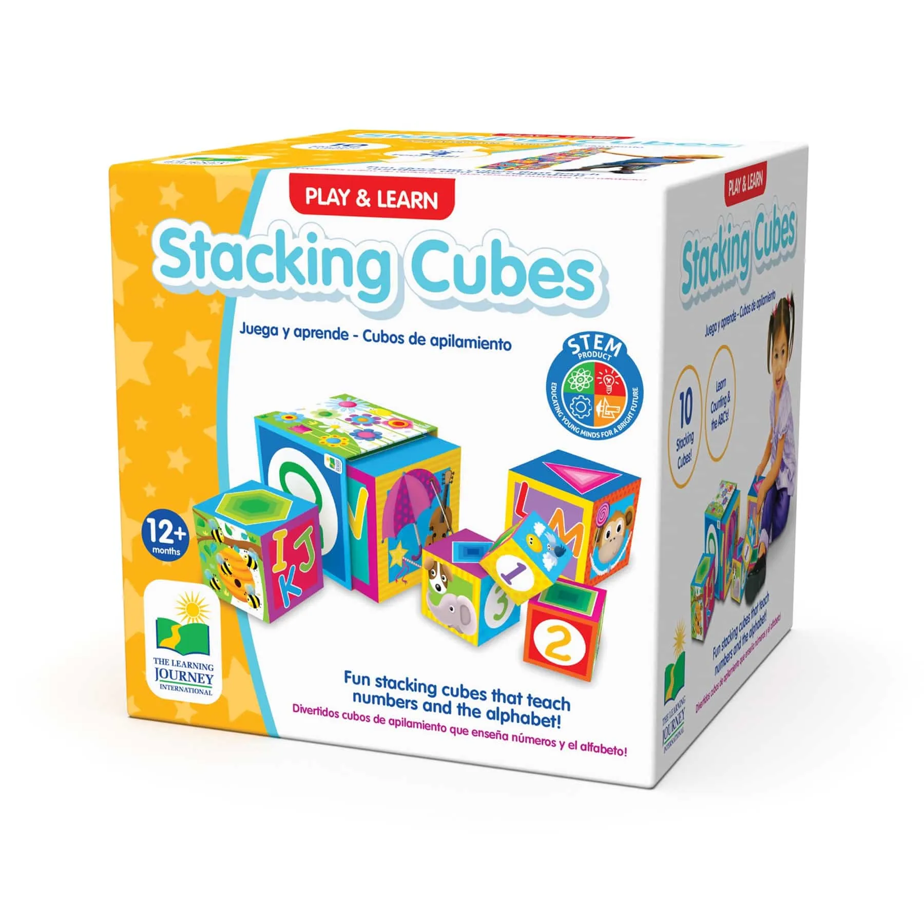 The Learning Journey Stacking Cubes