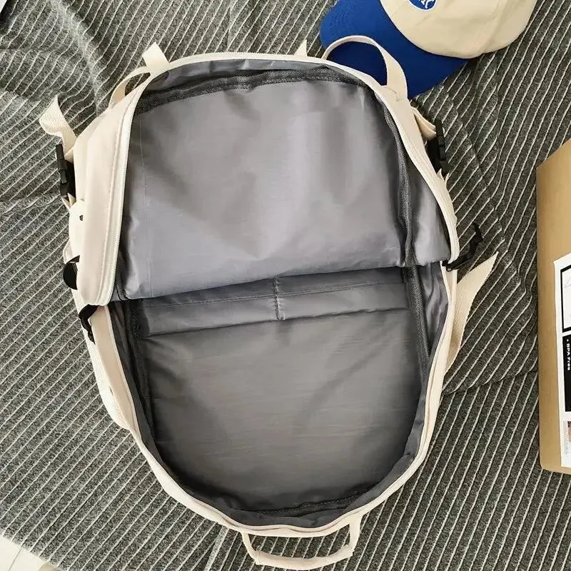 Versatile Nylon Multi-Pocket Backpack – Softback with Physiological Curve
