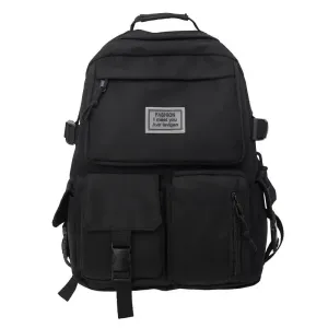 Versatile Nylon Multi-Pocket Backpack – Softback with Physiological Curve