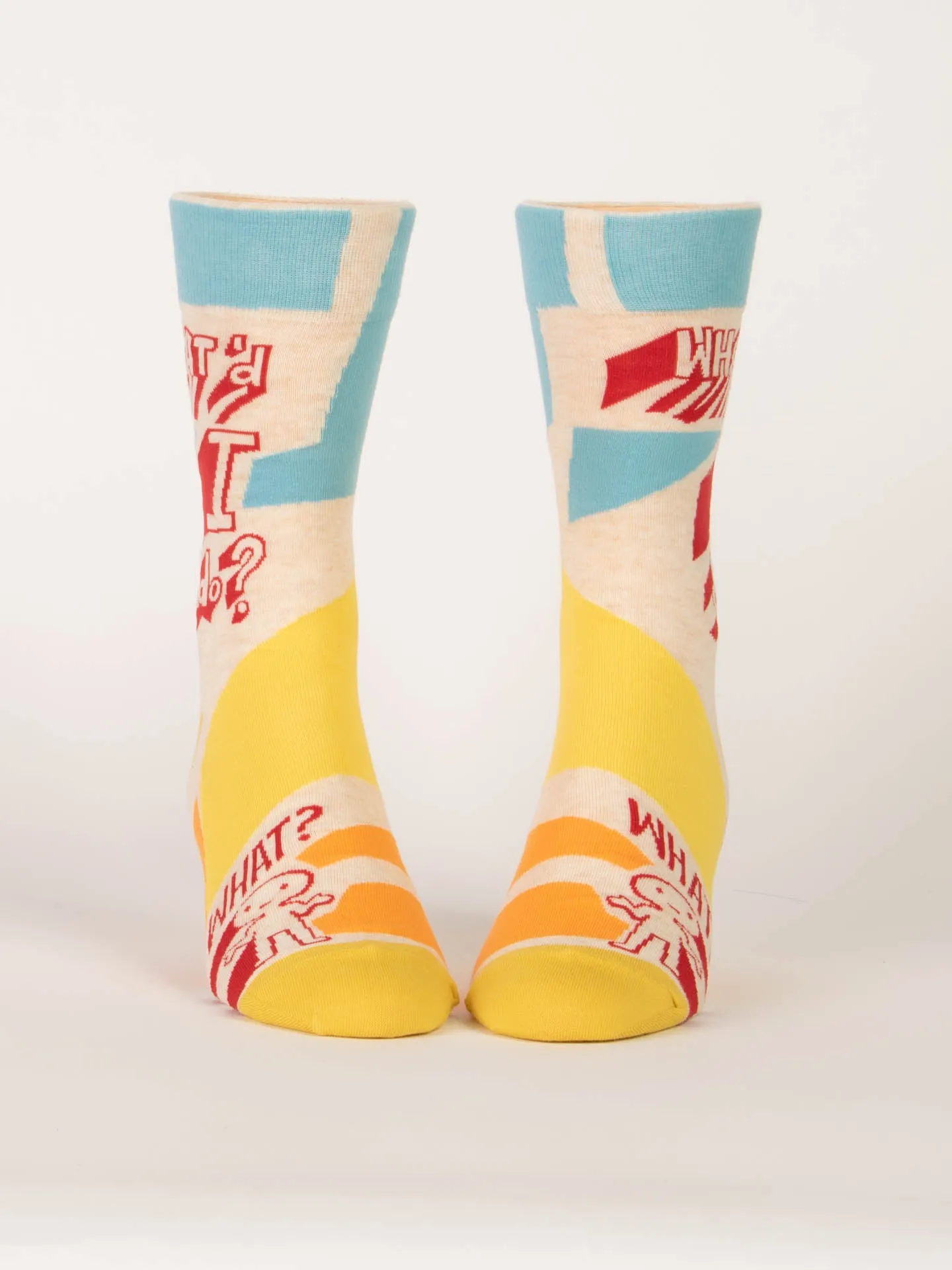 What'd I Do? M-Crew Socks